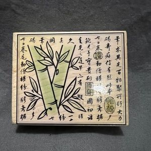 Artprints From Hero Arts "Bamboo with Leaves" Mounted Rubber Stamp